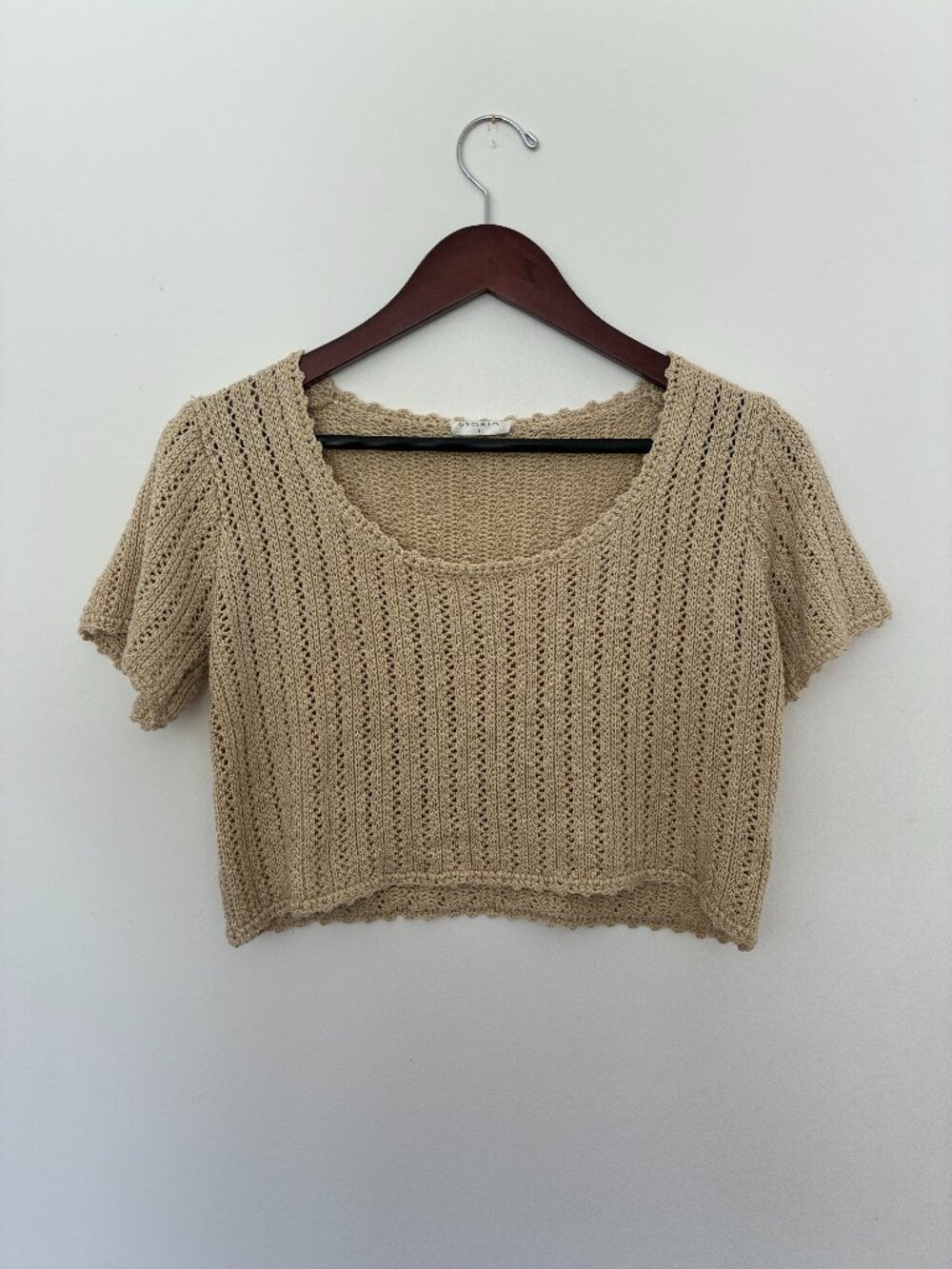 summer knitted top